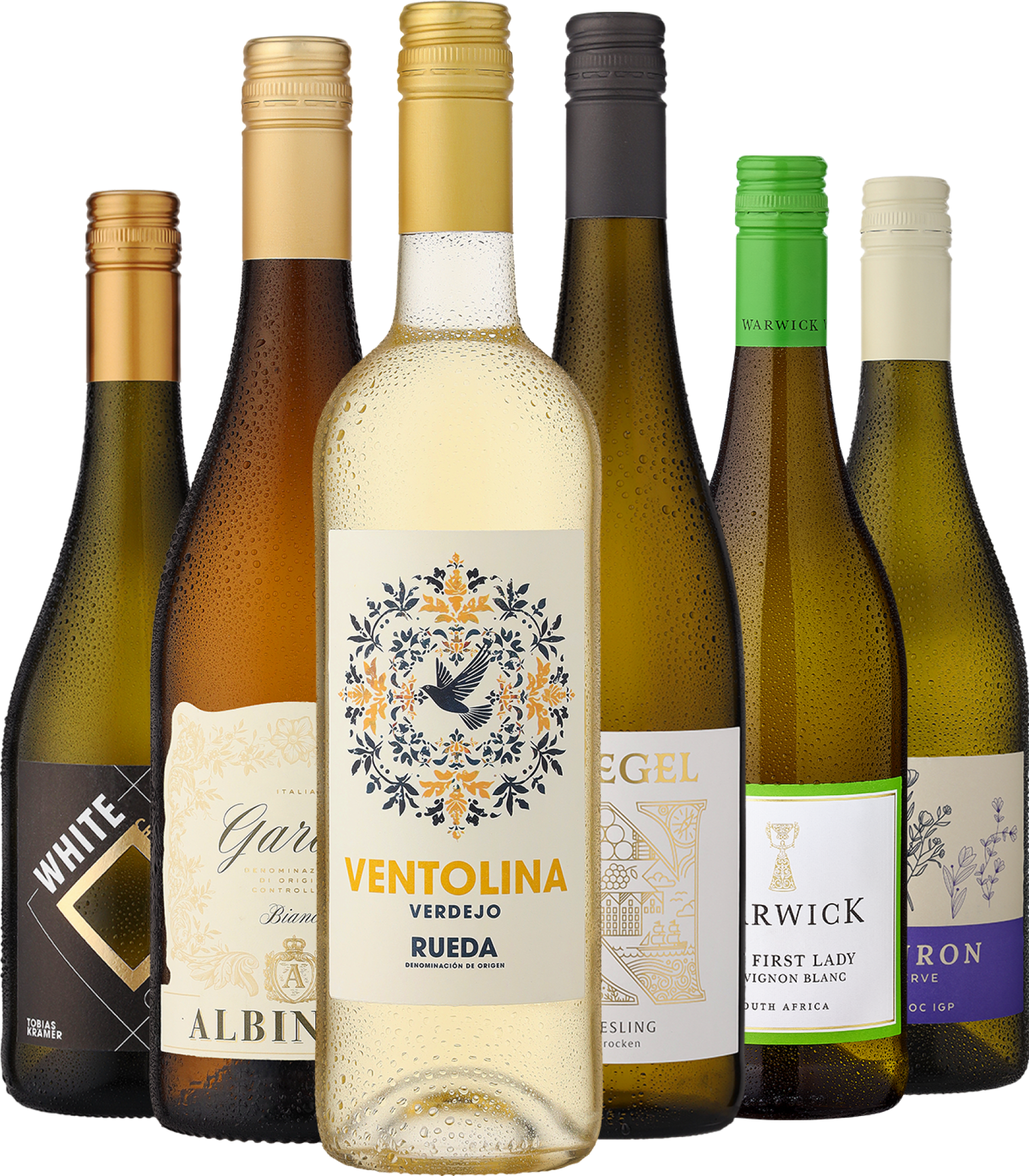 6er-Probierpaket »Last Bottles Weiß«