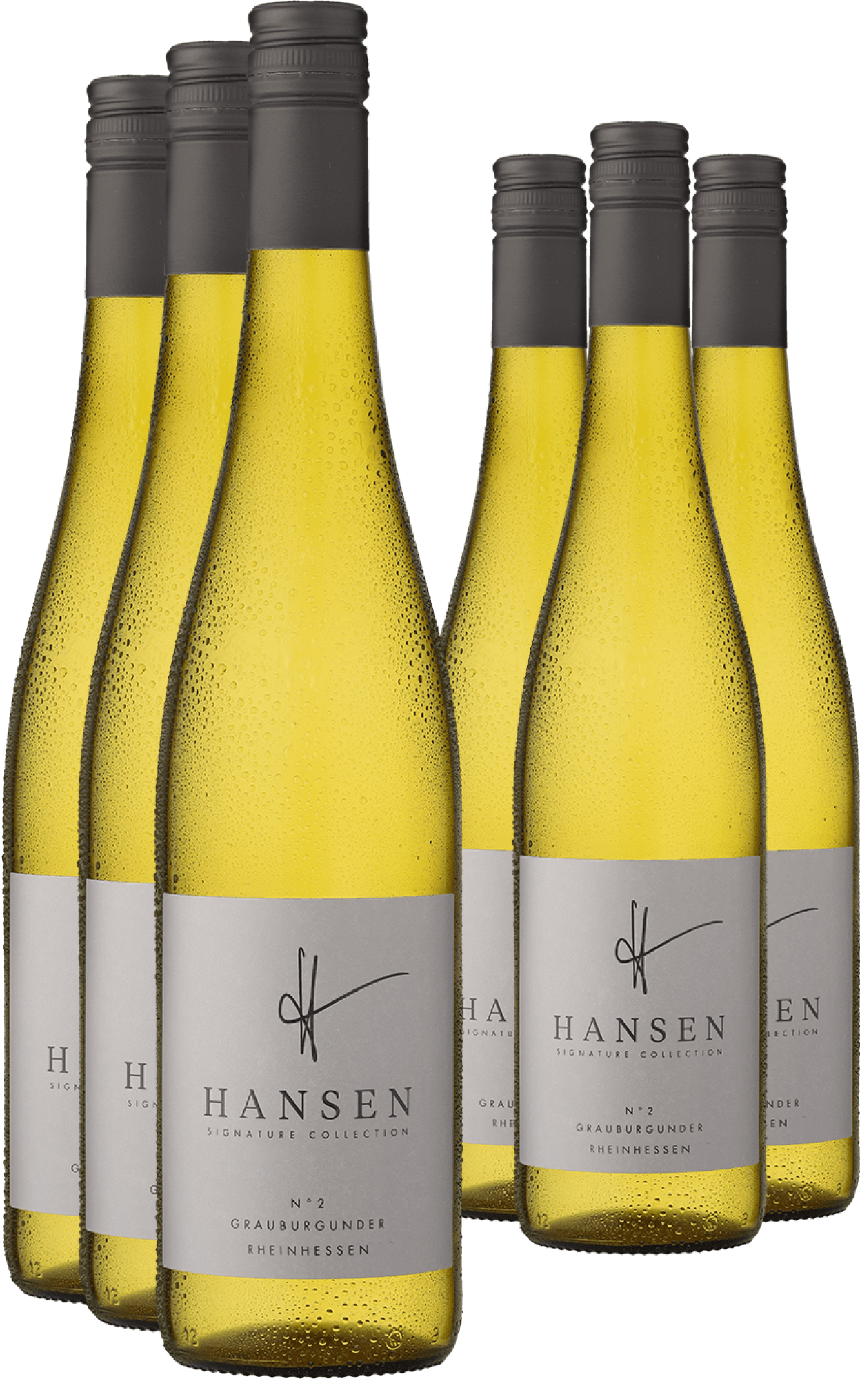 3+3-PAKET HANSEN »Signature Collection« N°2 Grauburgunder 2024