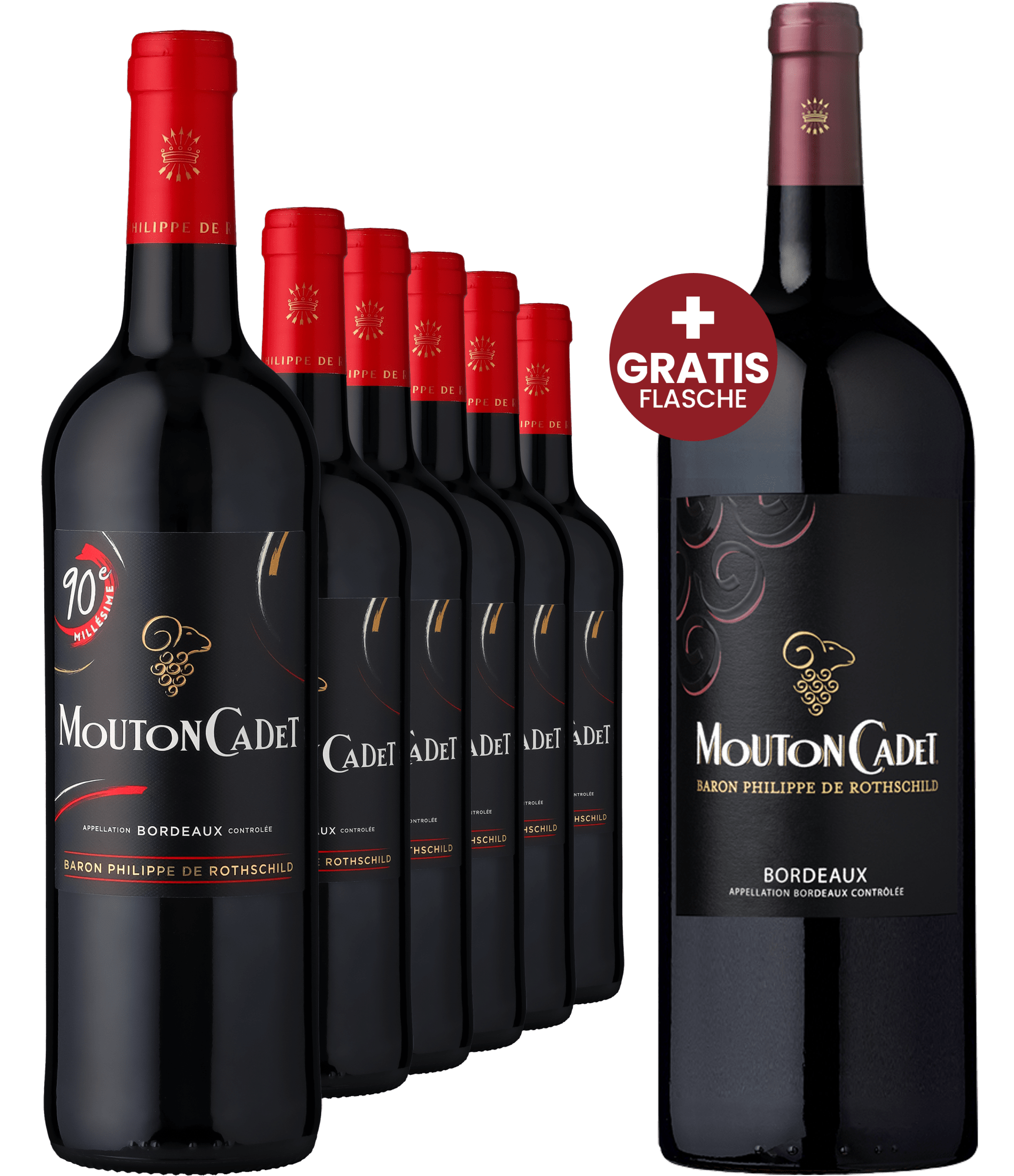4002859989112 - 2020 Mouton Cadet Rouge im 6er-Vorratspaket + Magnumflasche GRATIS 4002859989112 - 2020 Mouton Cadet Rouge im 6er-Vorratspaket + Magnumflasche GRATIS