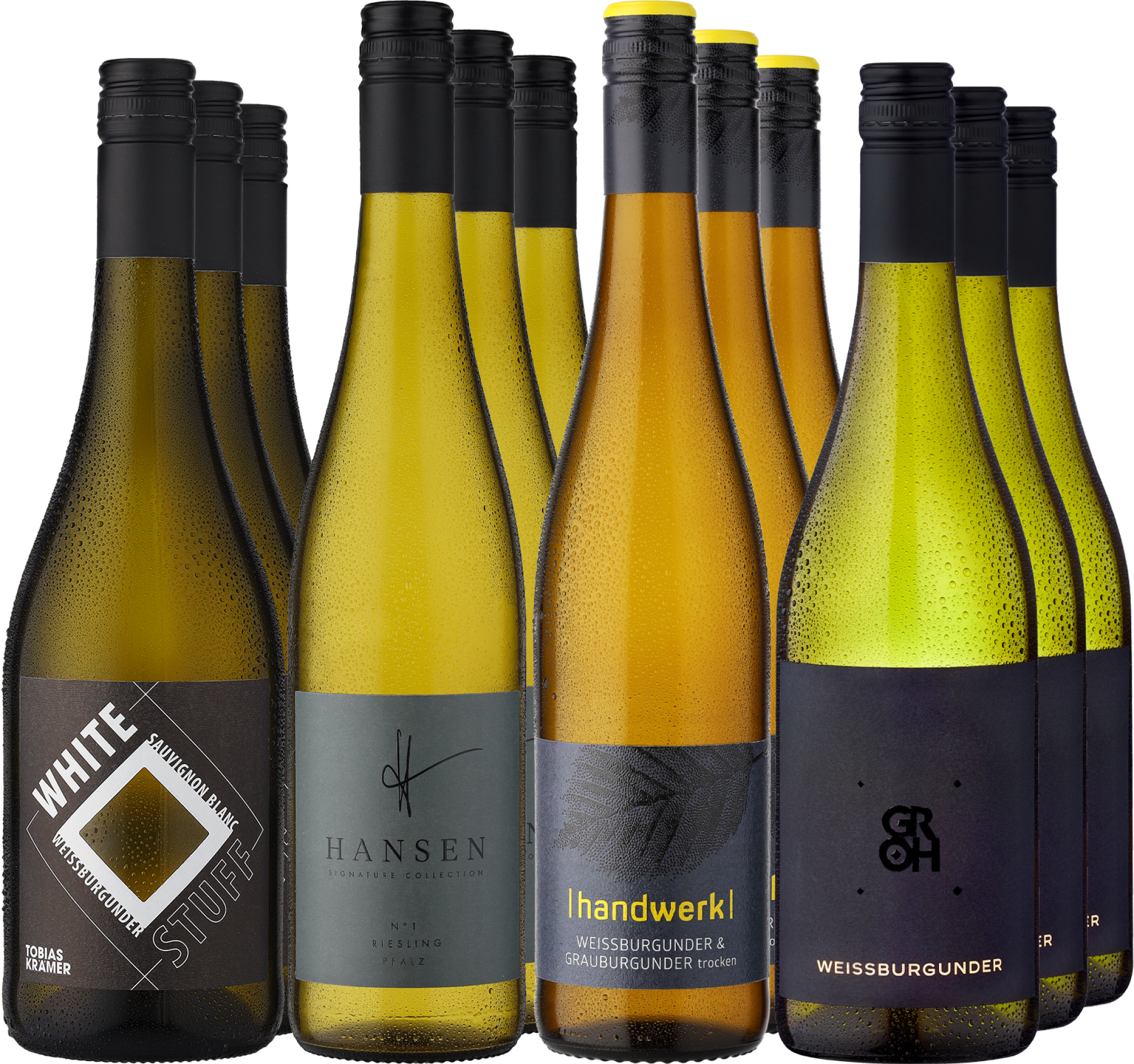 12er-Probierpaket »Weißwein-Vielfalt aus Deutschland« - 