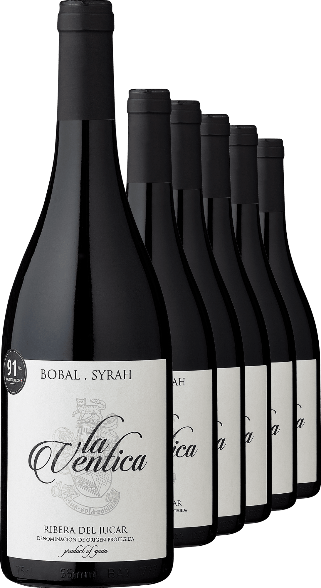 4002859982038 - 2019 »La Ventica« Bobal Syrah im 6er-Vorratspaket