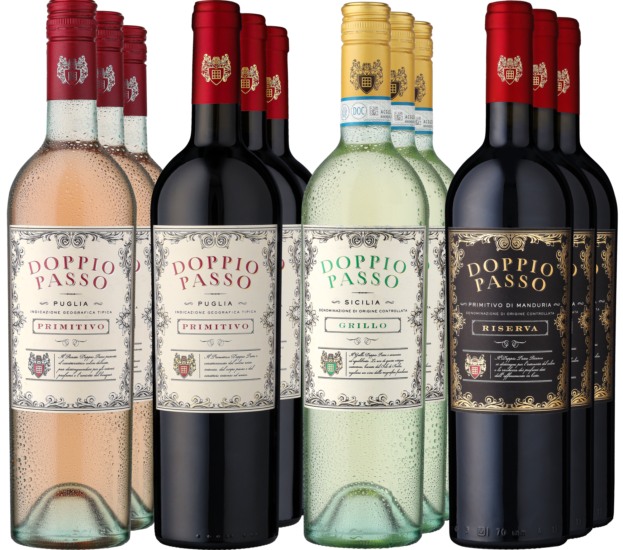 12er-Probierpaket »Doppio Passo-Lieblinge«