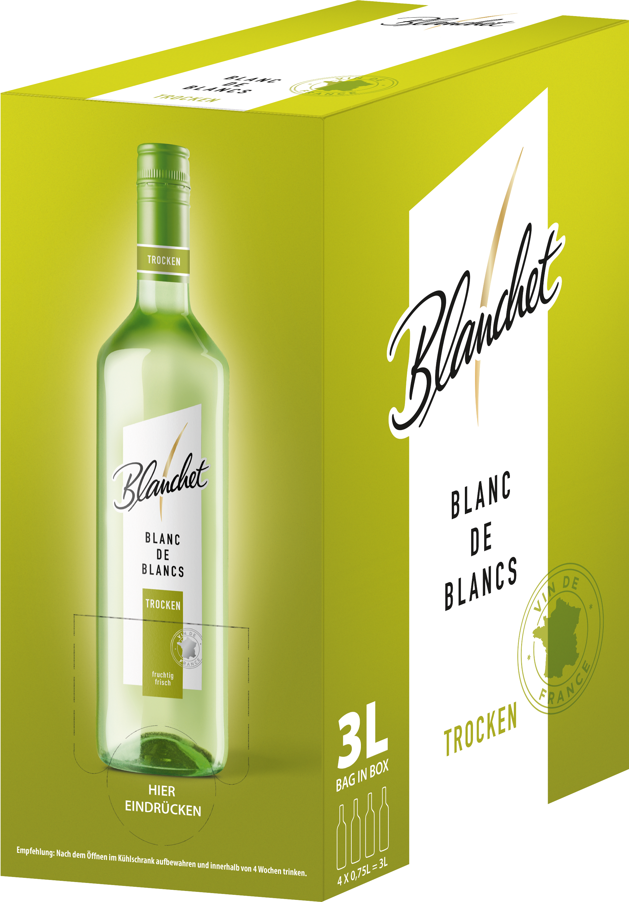 Blanchet Blanc de Blancs –Bag-in-Box