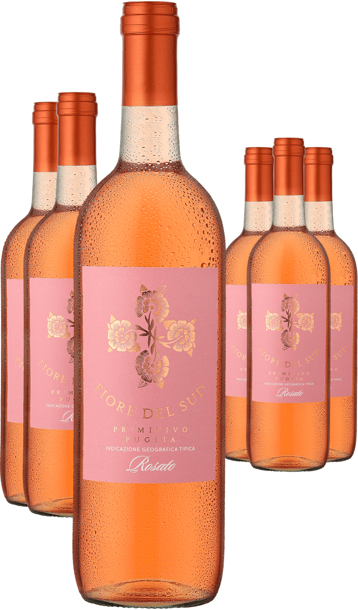 3+3-PAKET Fiore del Sud Primitivo Rosato 2024