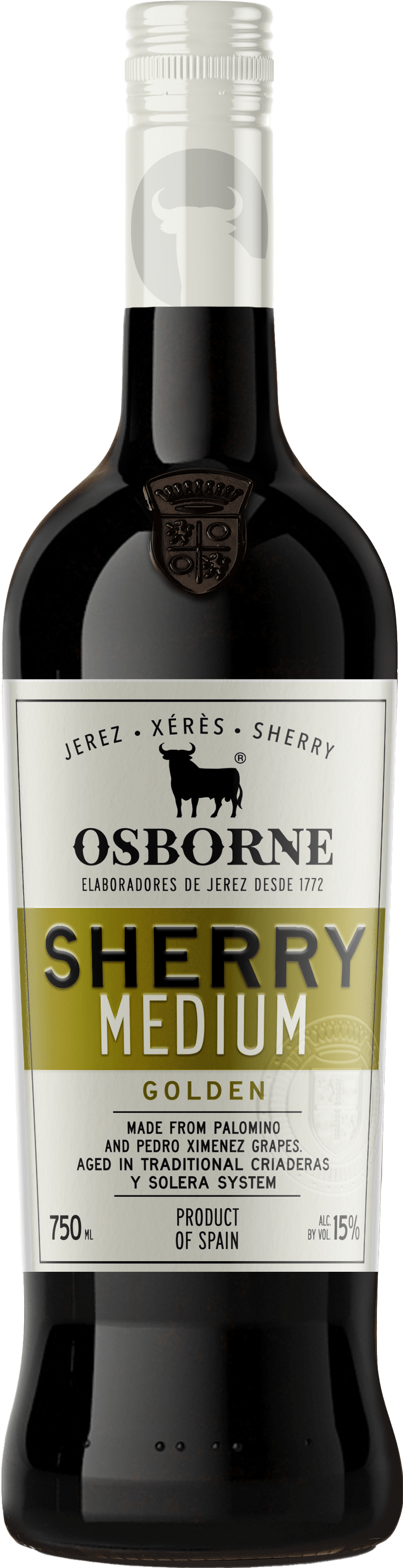 Osborne Sherry Golden Medium  Club of Wine DE