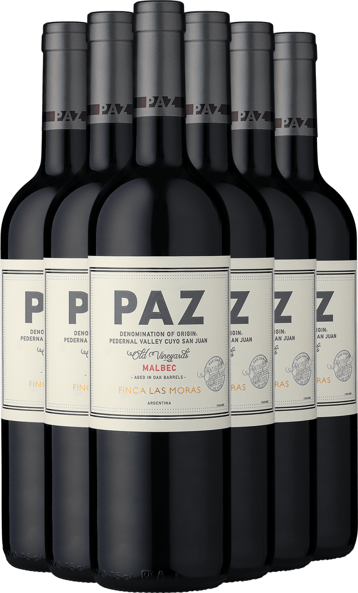 2023 Finca Las Moras »PAZ« Malbec im 6er-Vorratspaket