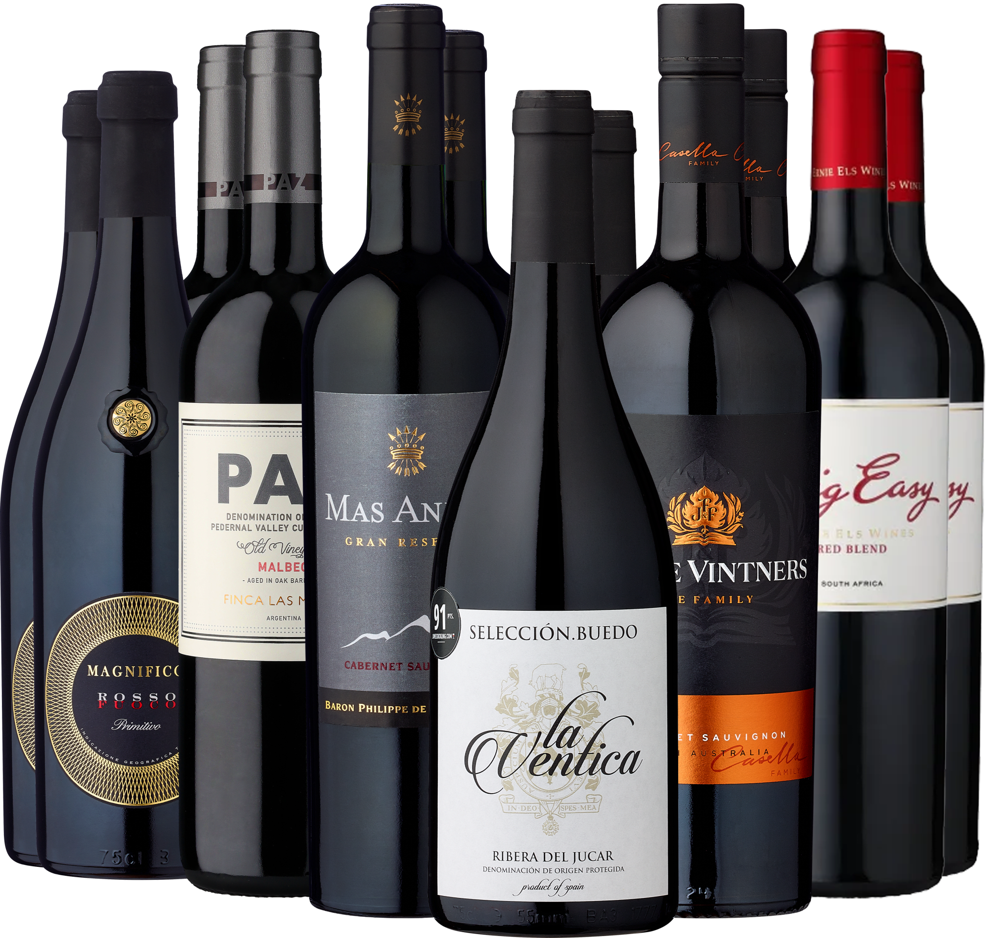 12er-Probierpaket »Premium-Entdeckerpaket in Rot«