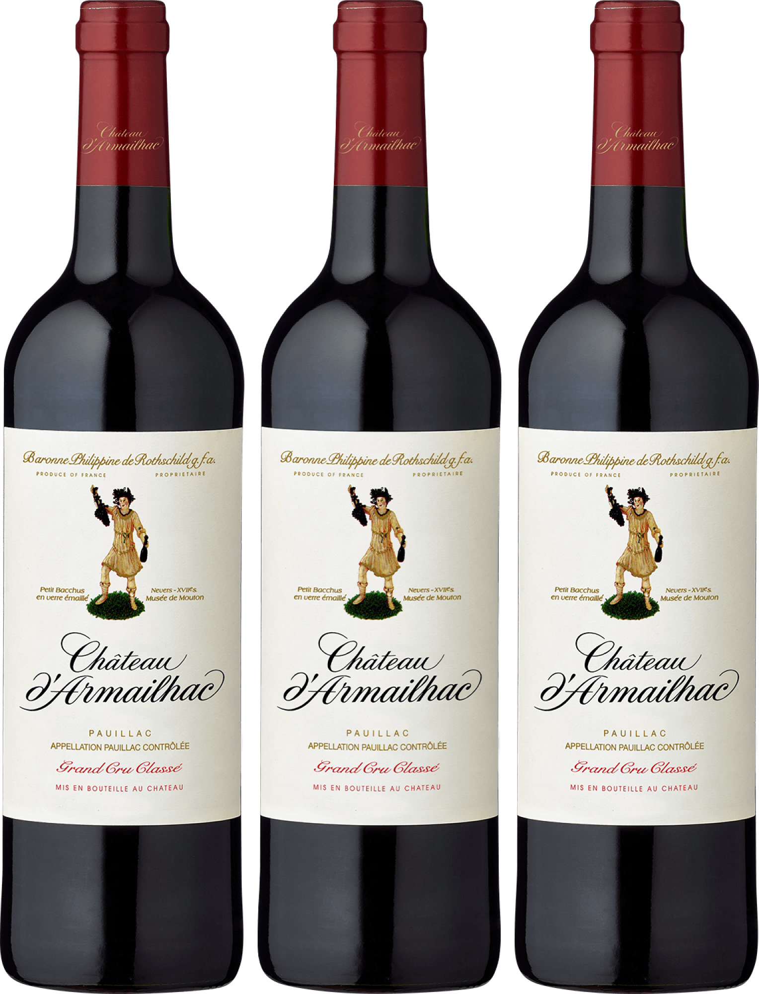 3er-Probierpaket »Bordeaux in Bestform« - Château d%27Armailhac 3er-Probierpaket »Bordeaux in Bestform« - Château d%27Armailhac