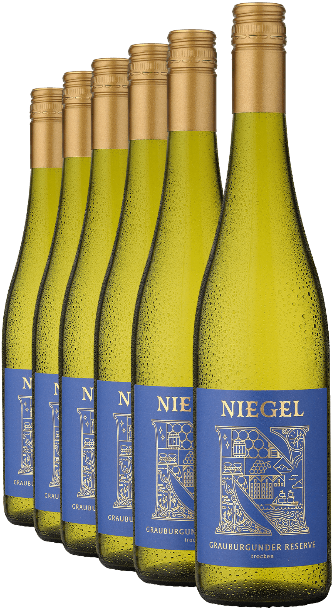 2025 Niegel Grauburgunder Réserve im 6er-Vorratspaket