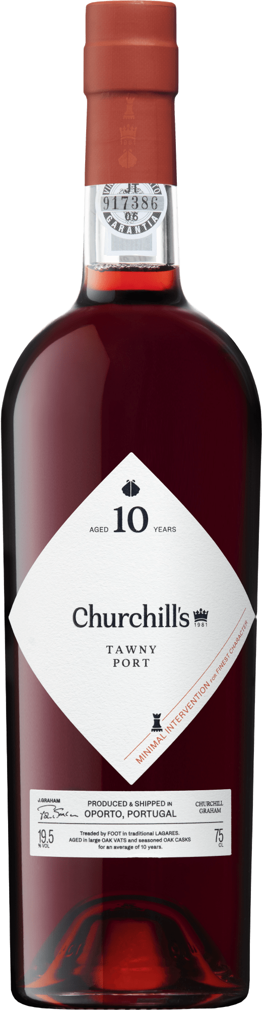 Churchill's 10 Year Old Tawny Portwein