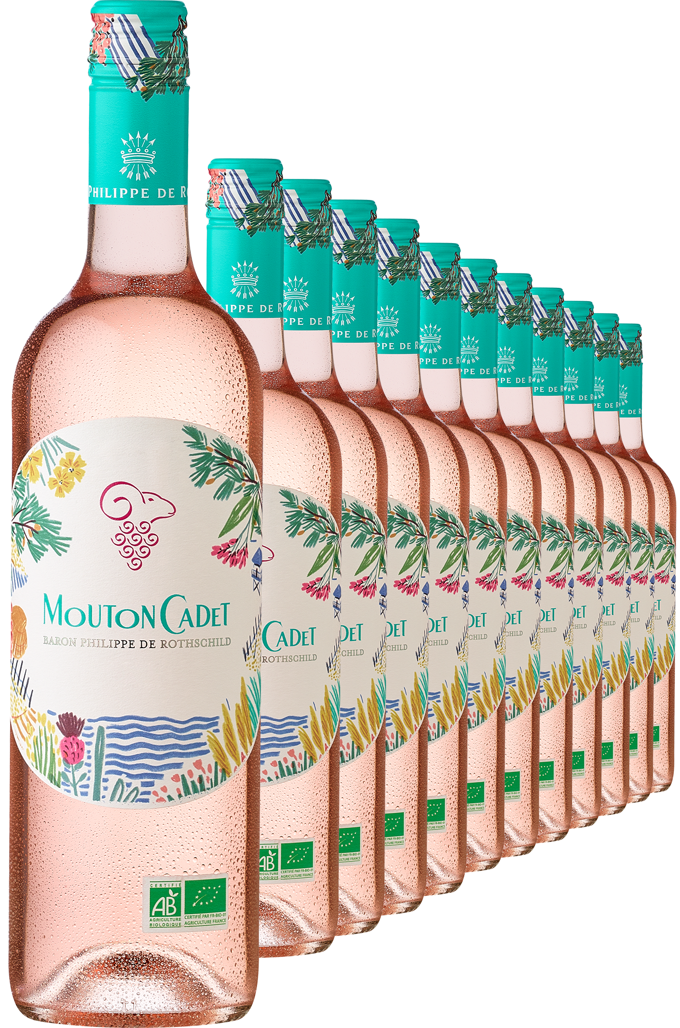 2024 Mouton Cadet »Mathilde« Rosé – Bio im 12er-Vorratspaket