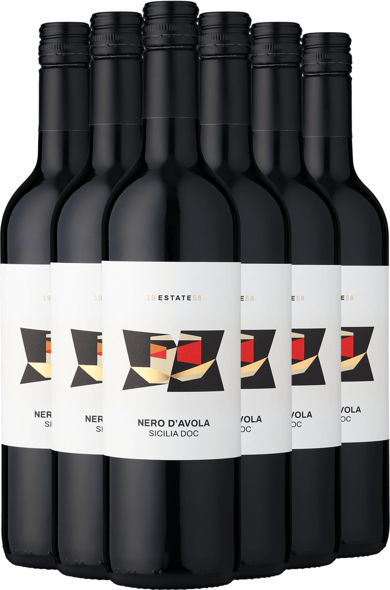 4002859984063 - 2023 Estate 1958 Nero dAvola im 6er-Vorratspaket
