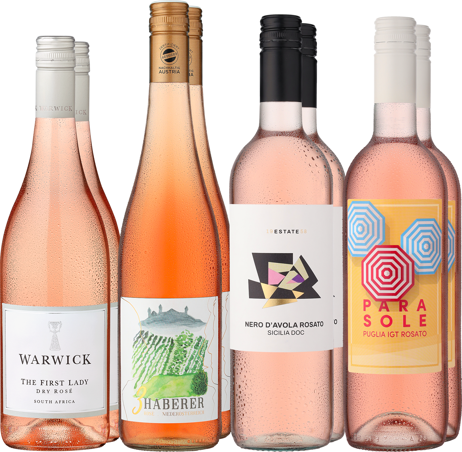 8er-Probierpaket »Ein Hauch von Rosé«