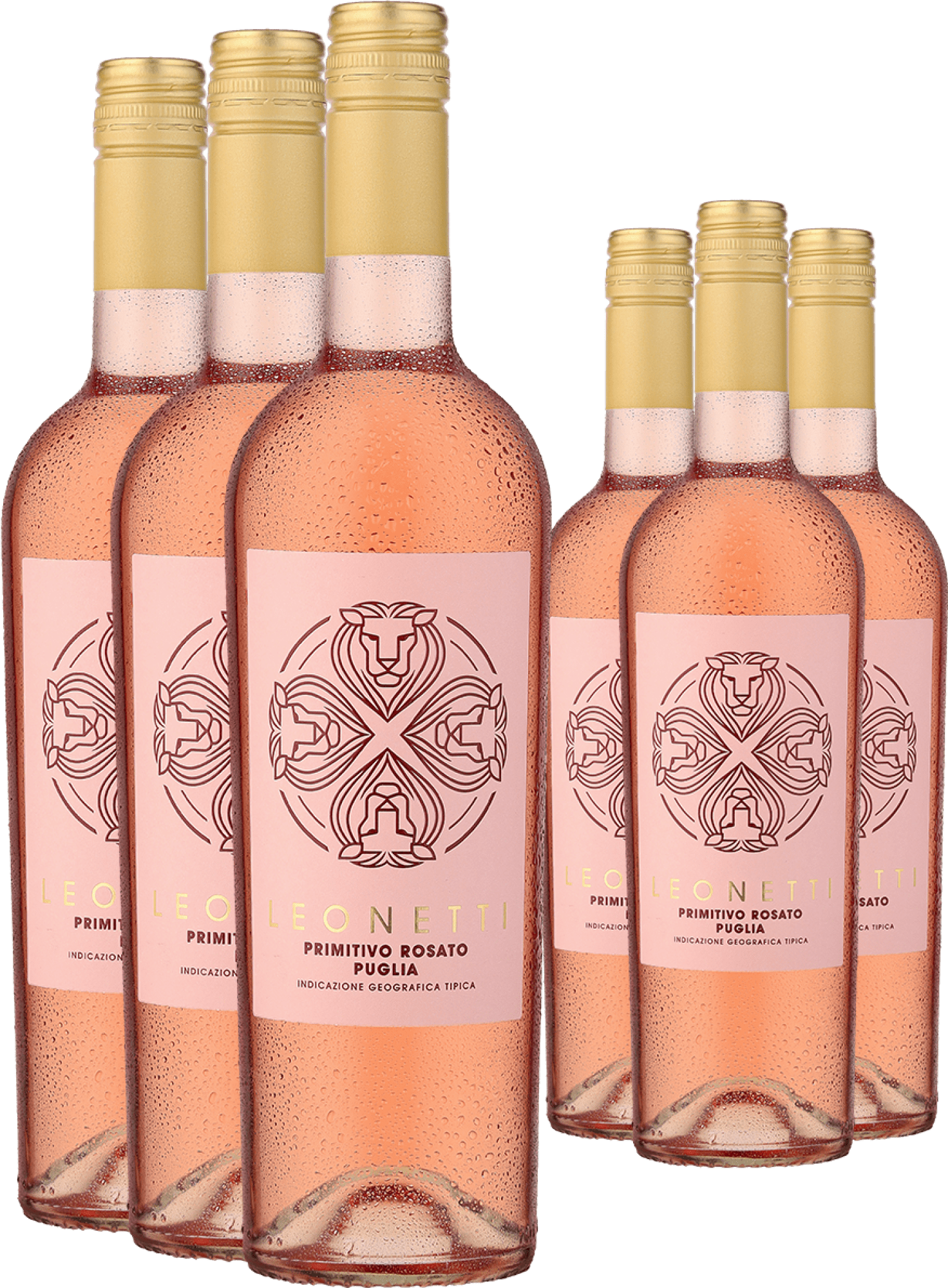 3+3-PAKET Leonetti Primitivo Rosato 2025