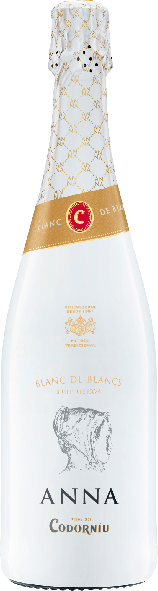 8410013009761 - Codorniu Anna de Codorníu Blanc de Blancs Reserva - 75cl 8410013009761 - Codorniu Anna de Codorníu Blanc de Blancs Reserva - 75cl