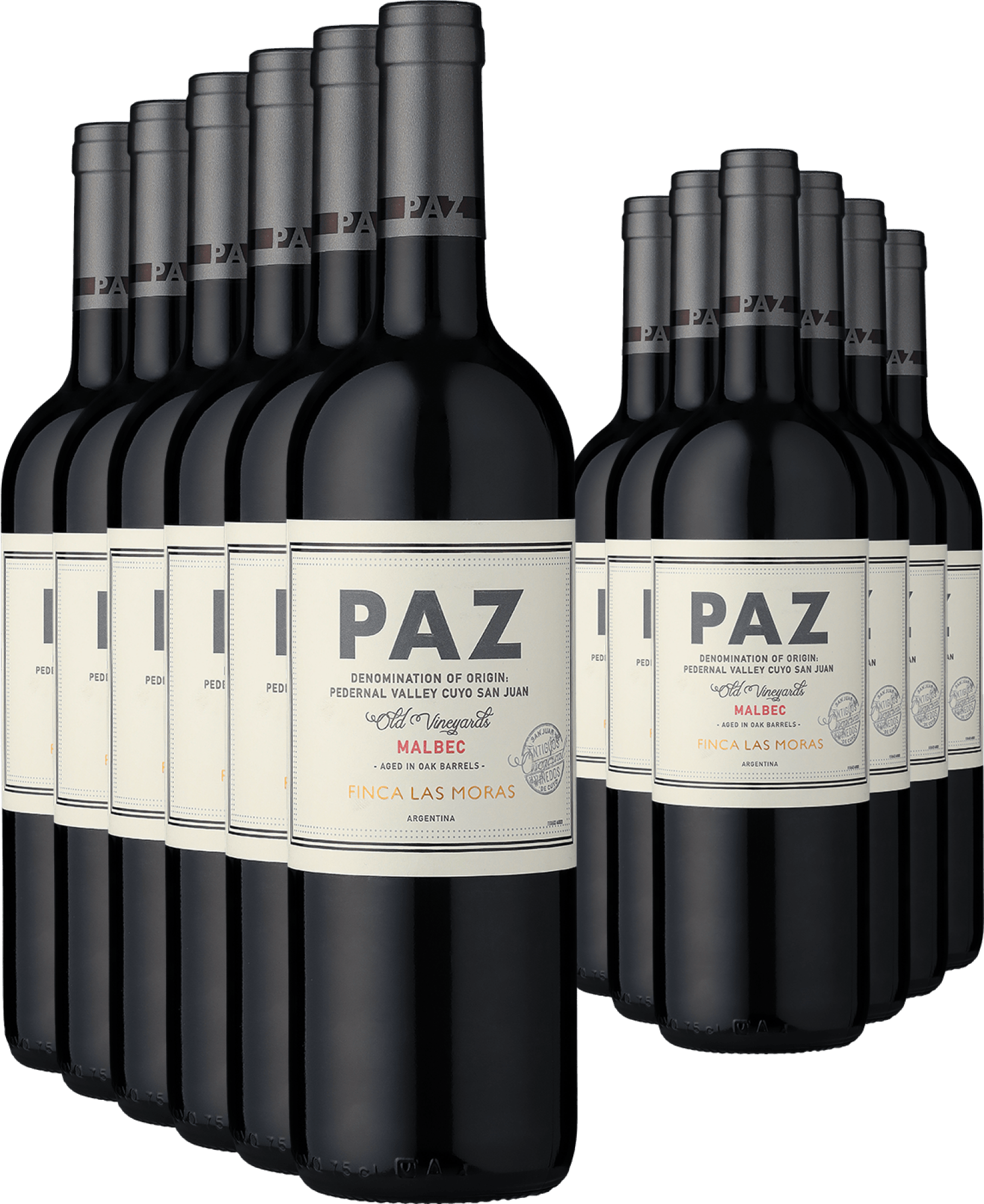 6+6-PAKET Finca Las Moras PAZ Malbec 2022 - Finca Las Moras