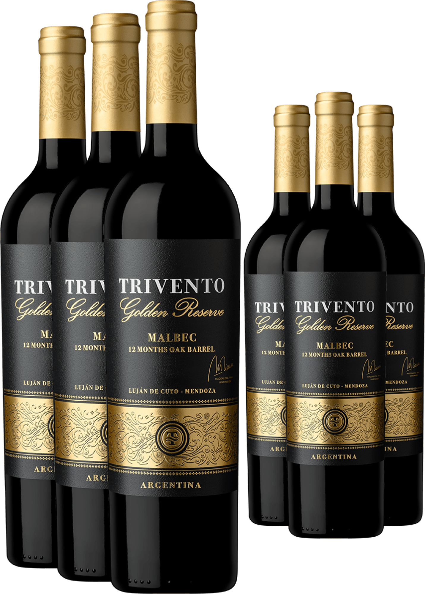 3+3-PAKET Trivento Golden Reserve Malbec 2023