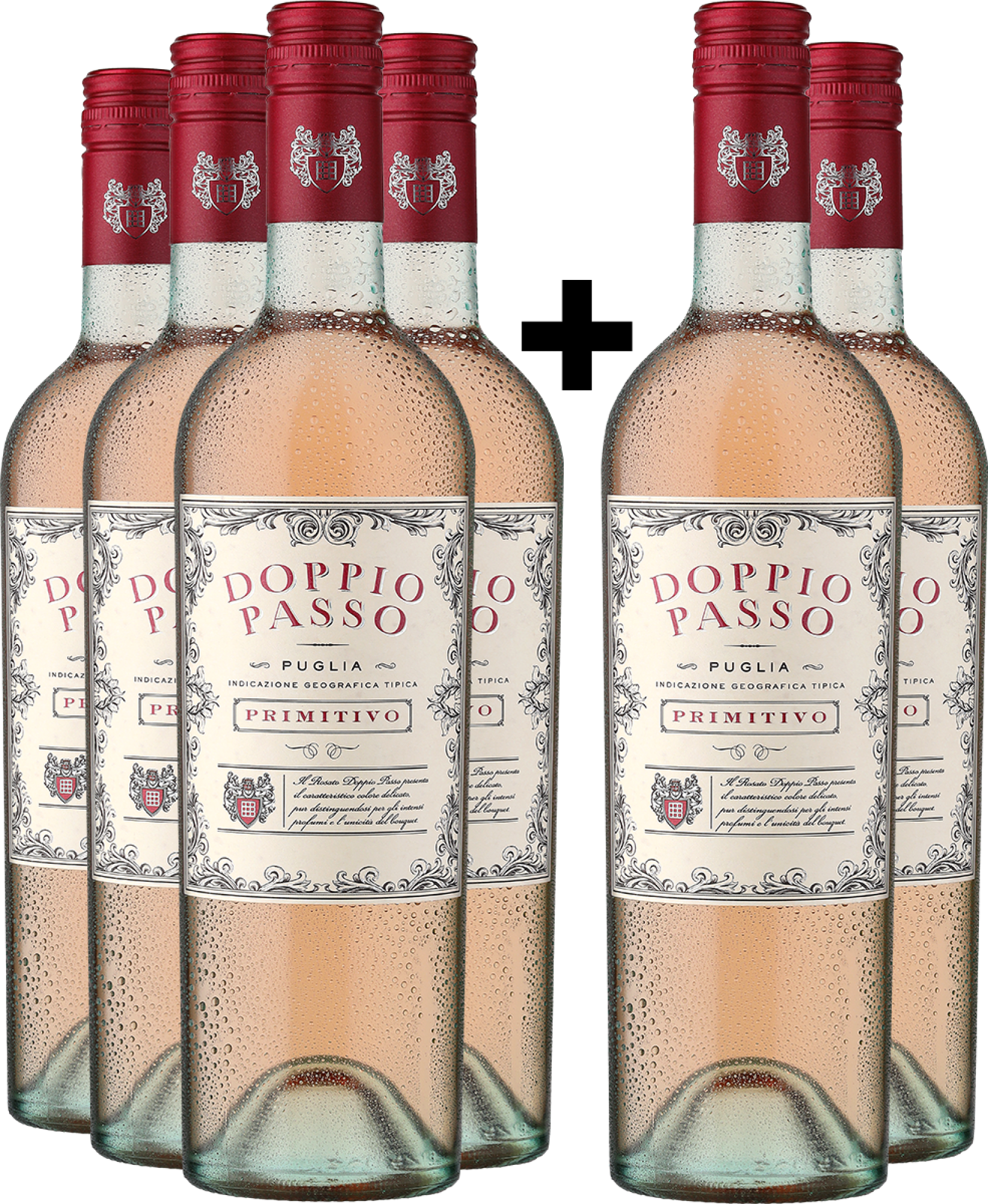 4+2-PAKET Doppio Passo Rosato Primitivo 2025