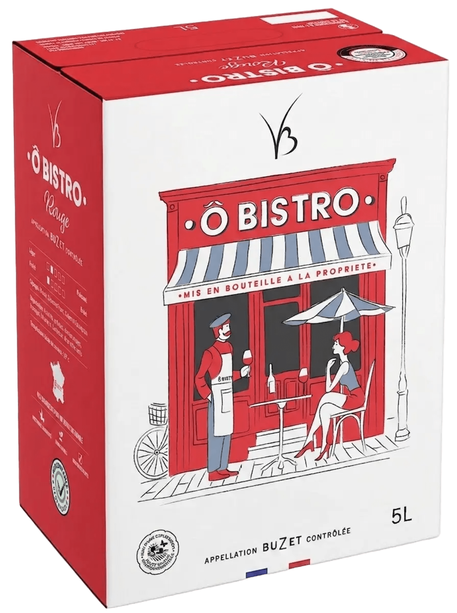 O'Bistro Rosé - 5l-Bag-in-Box
