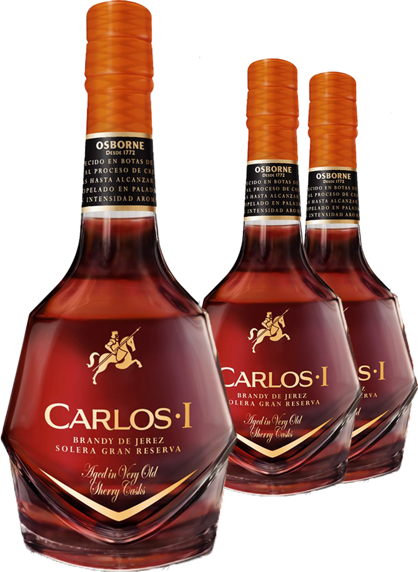 2+1-PAKET Carlos I Brandy  Club of Wine DE