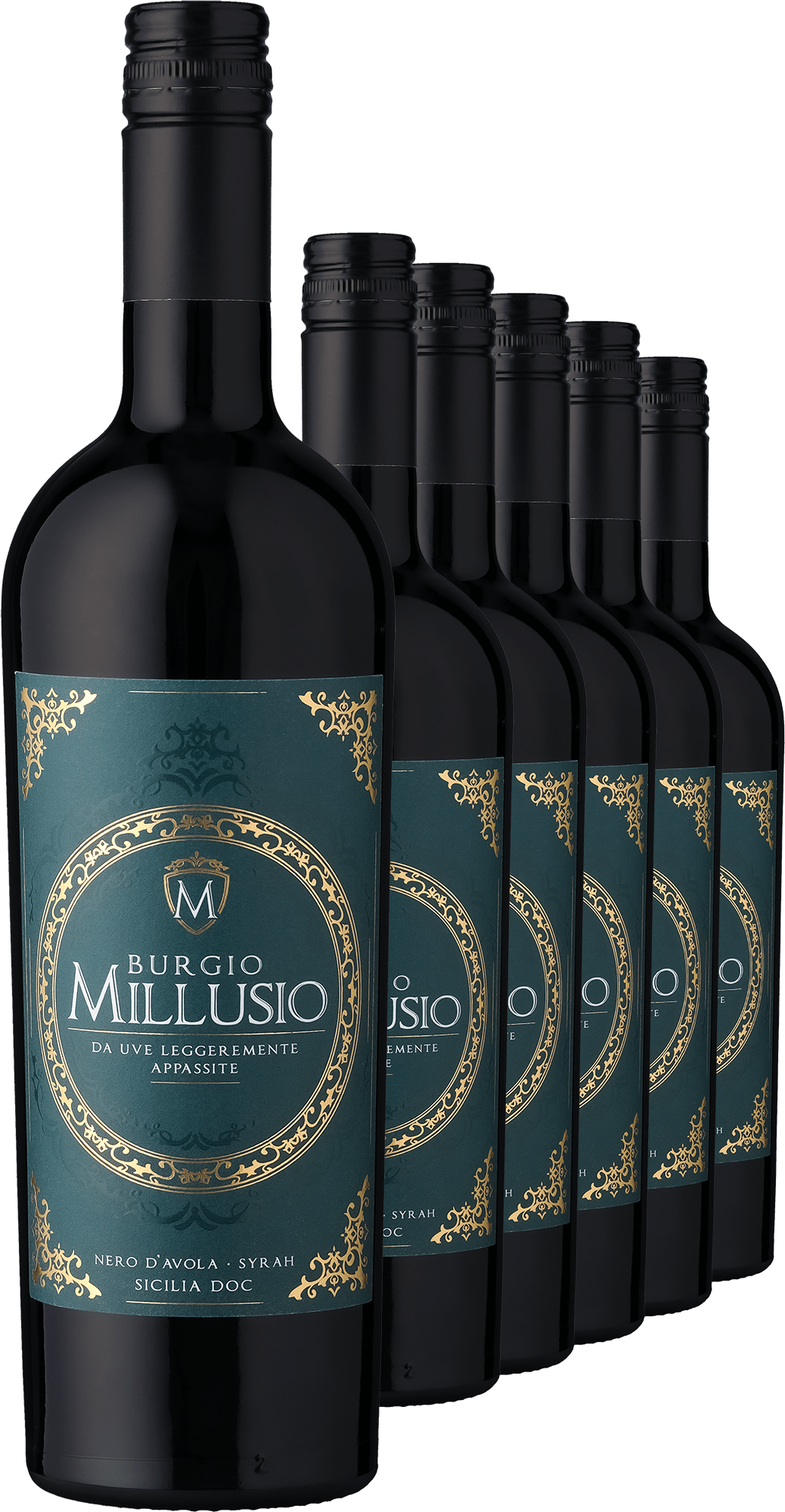2023 Burgio Millusio Nero d'Avola Syrah - Bio im 6er-Vorratspaket