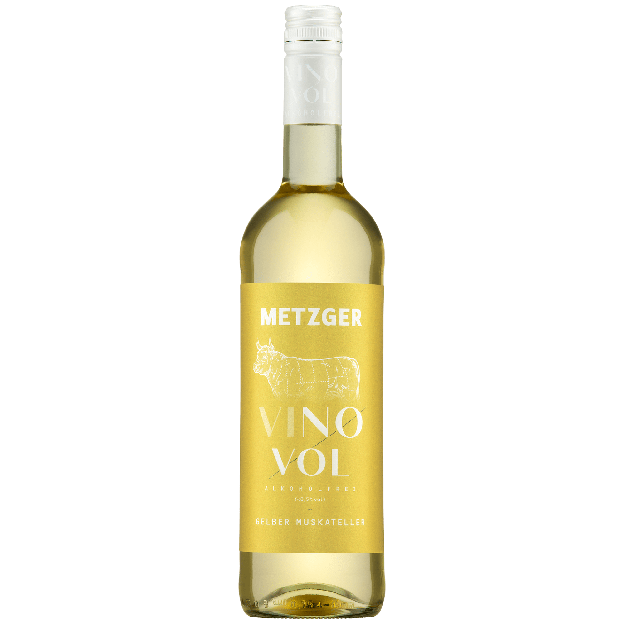 Metzger »Vinovol« Gelber Muskateller Alkoholfrei