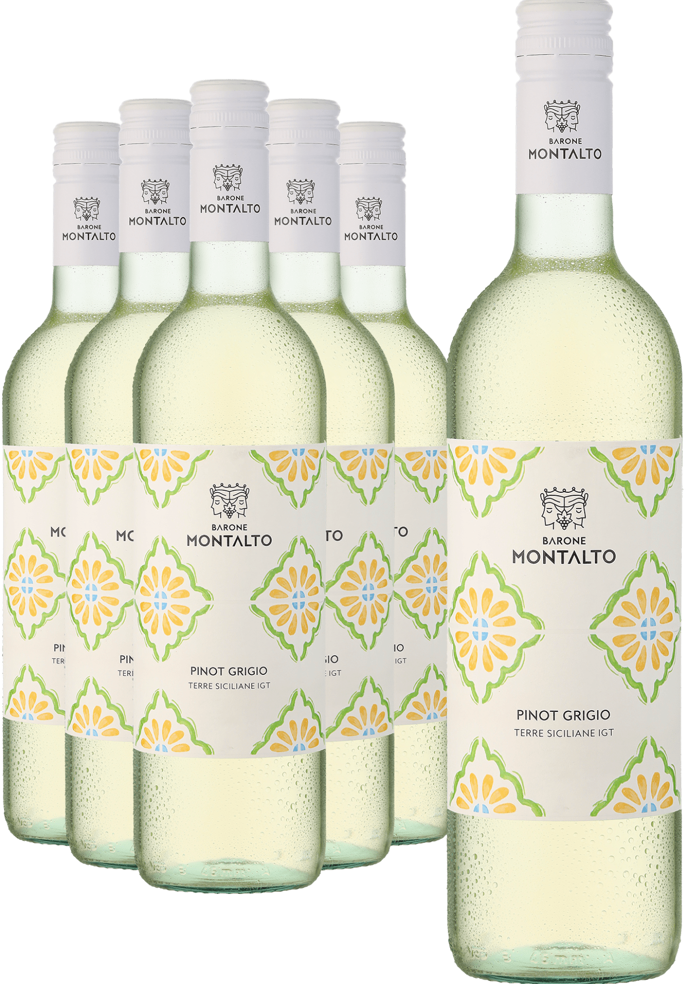5+1-PAKET Barone Montalto »Due Mondi« Pinot Grigio 2025