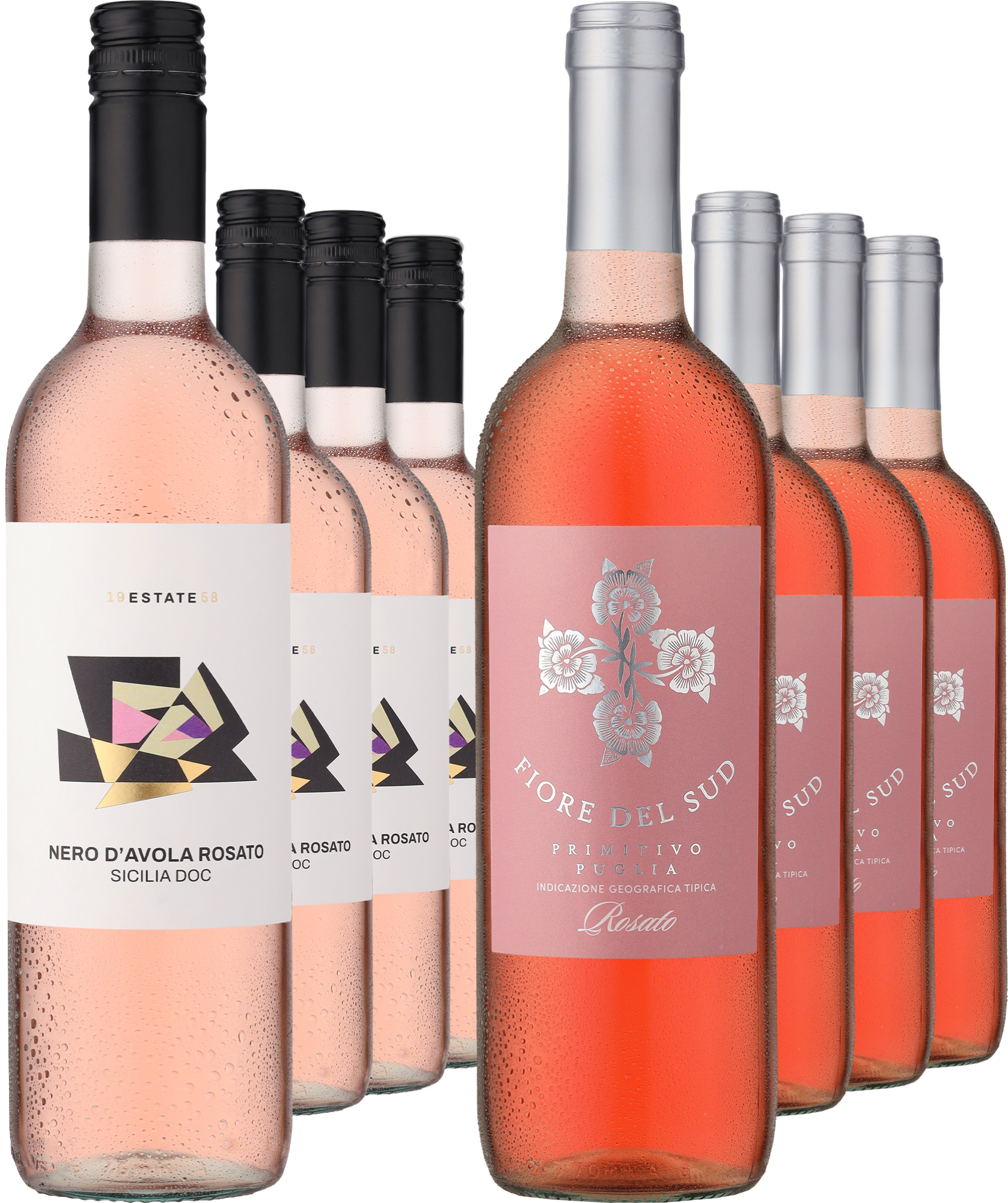 8er-Paket »Gemischtes Doppel: Italienische Roséweine«