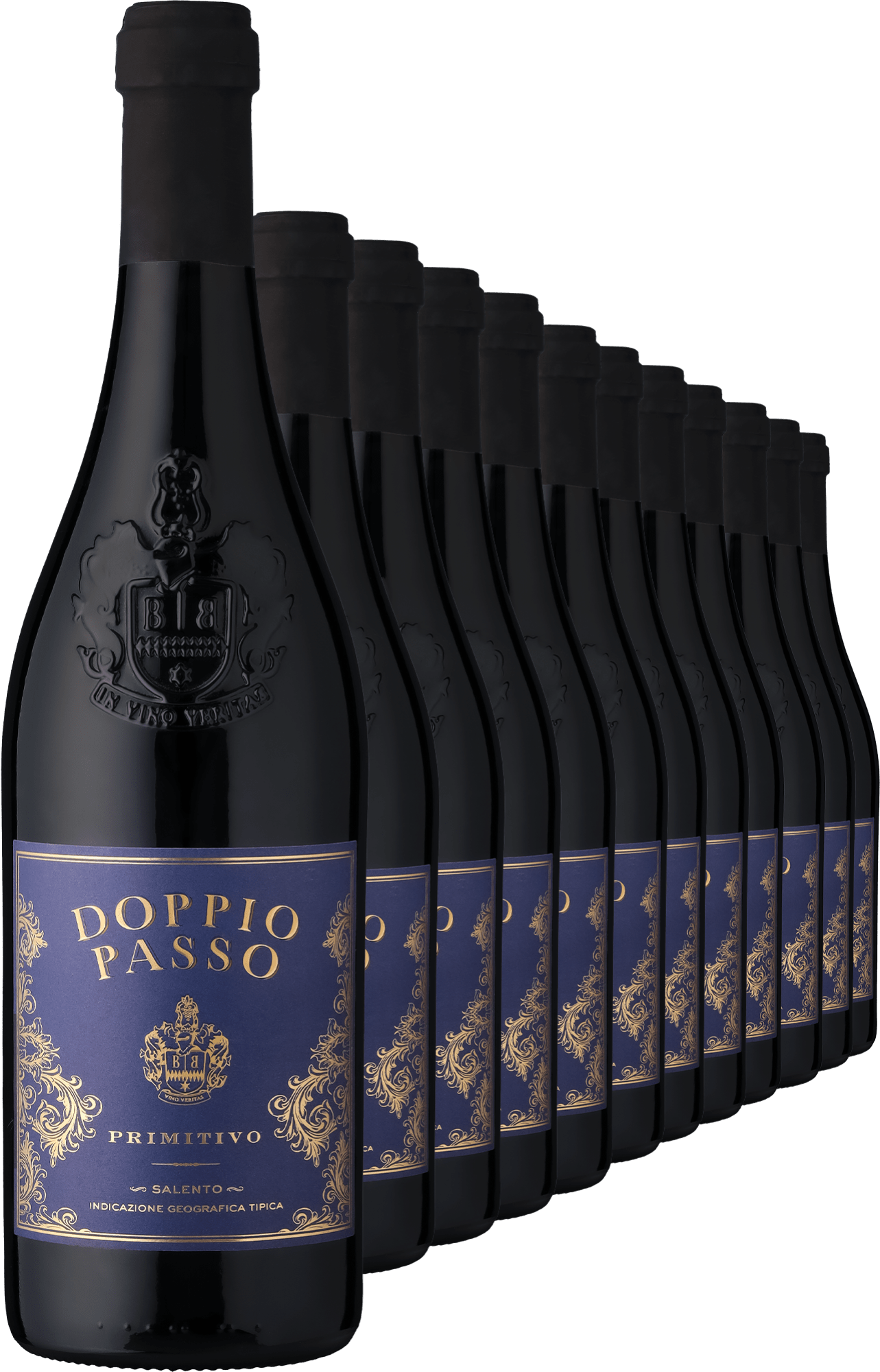 2023 Doppio Passo Primitivo im 12er-Vorratspaket Botter Casa Vinicola S.P.A. Ludwig von Kapff DE