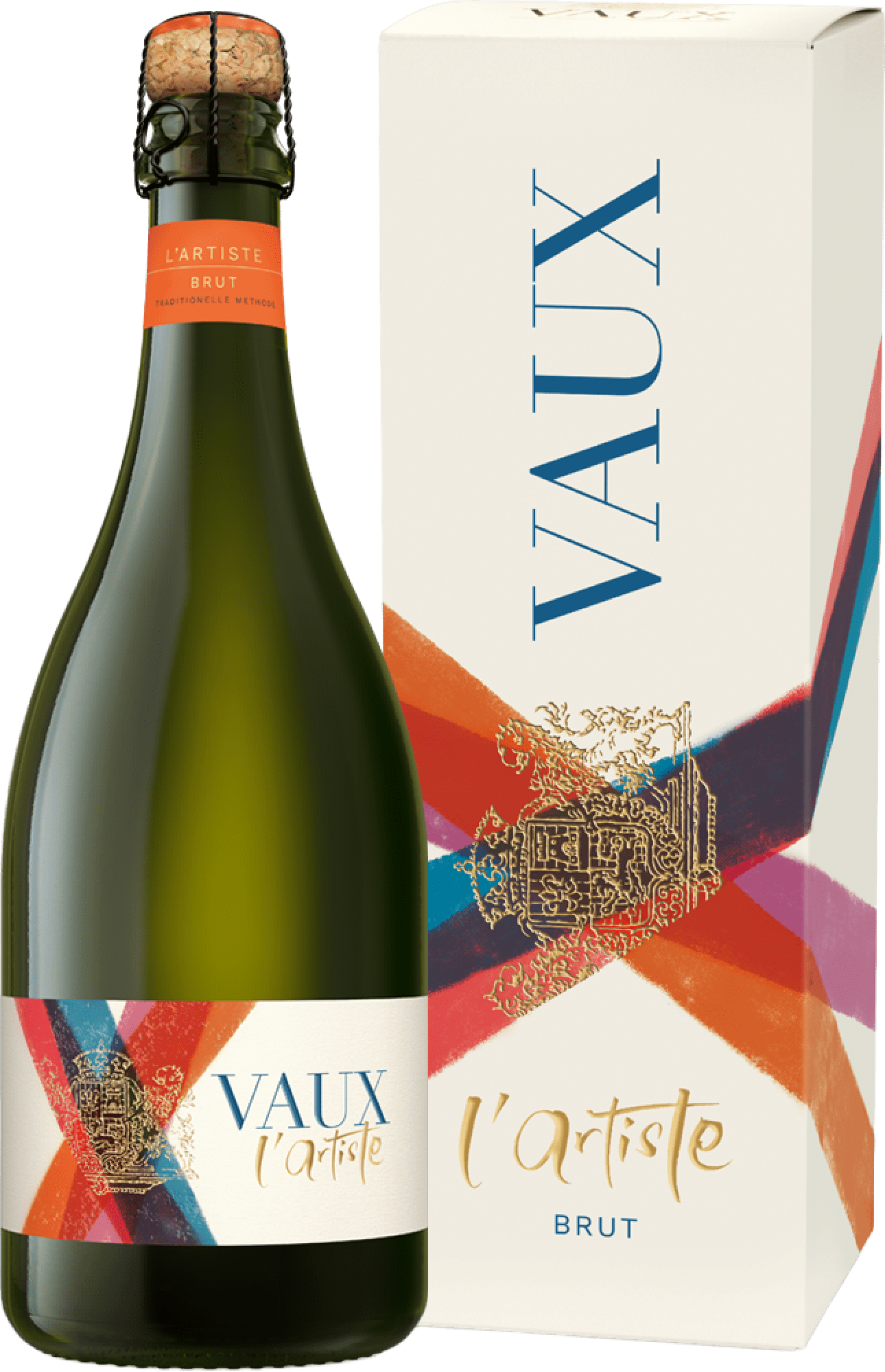 Schloss Vaux »l'Artiste« Sekt Brut in Geschenkverpackung