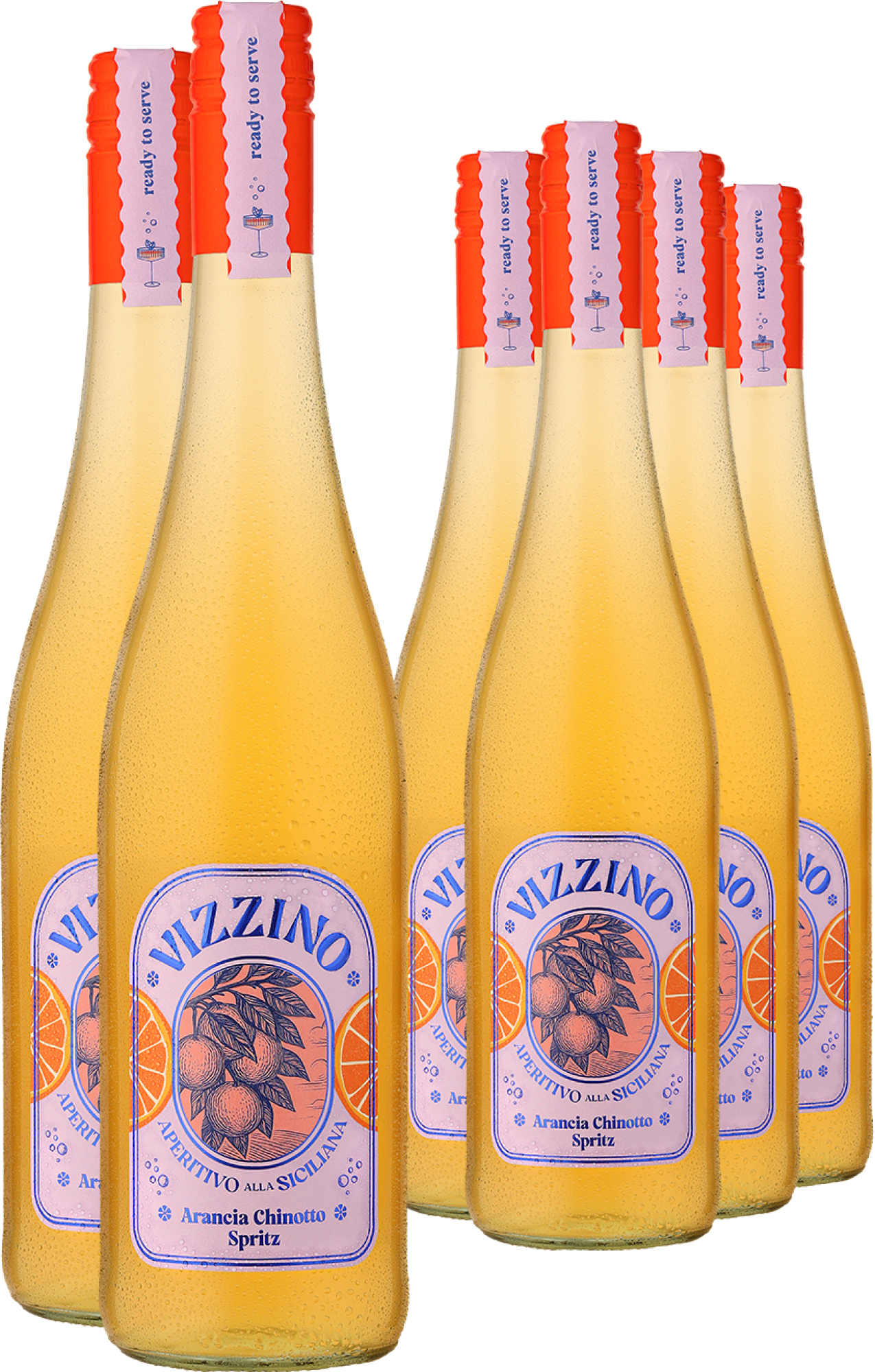 4+2-PAKET VIZZINO Arancia Chinotto Spritz
