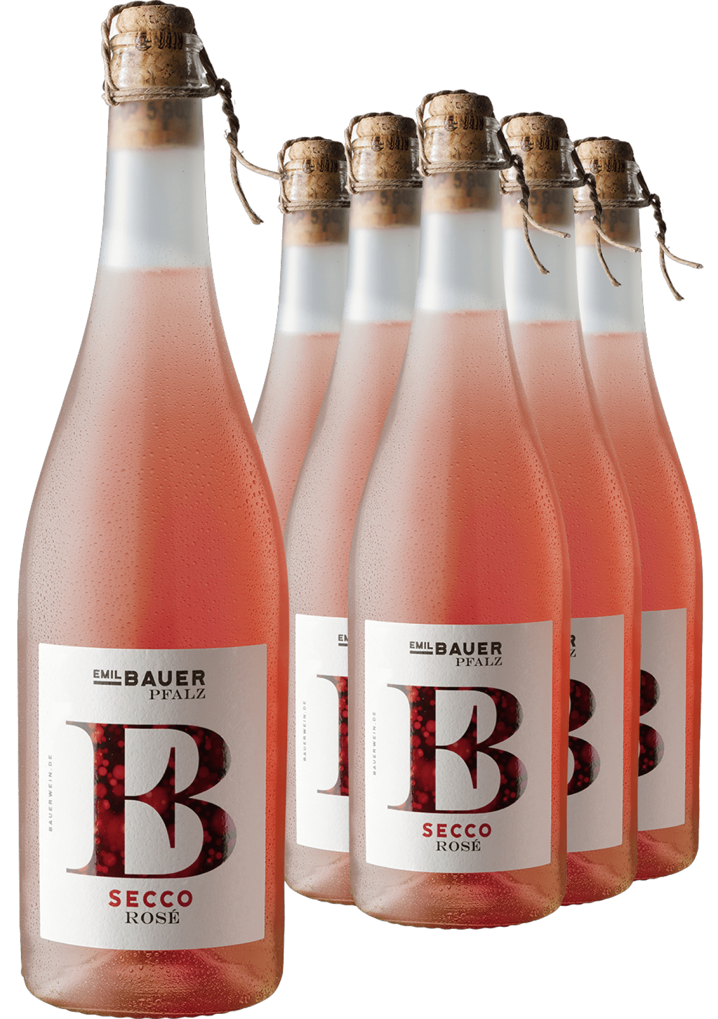 Emil Bauer Secco Rosé im 6er-Vorratspaket