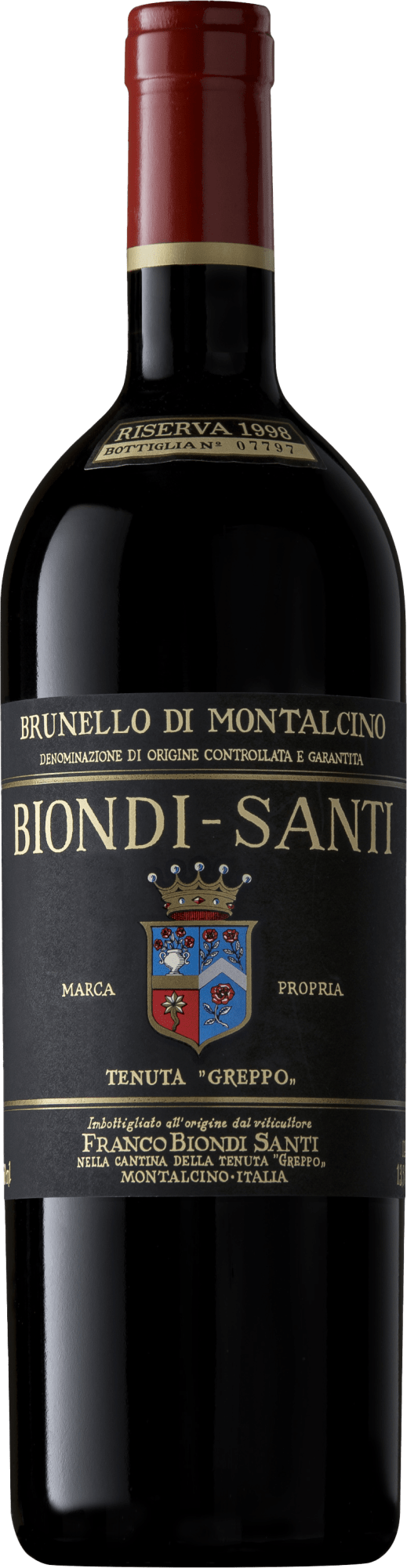 8054187510205 - 1998 Biondi-Santi Brunello dMontRis 8054187510205 - 1998 Biondi-Santi Brunello dMontRis