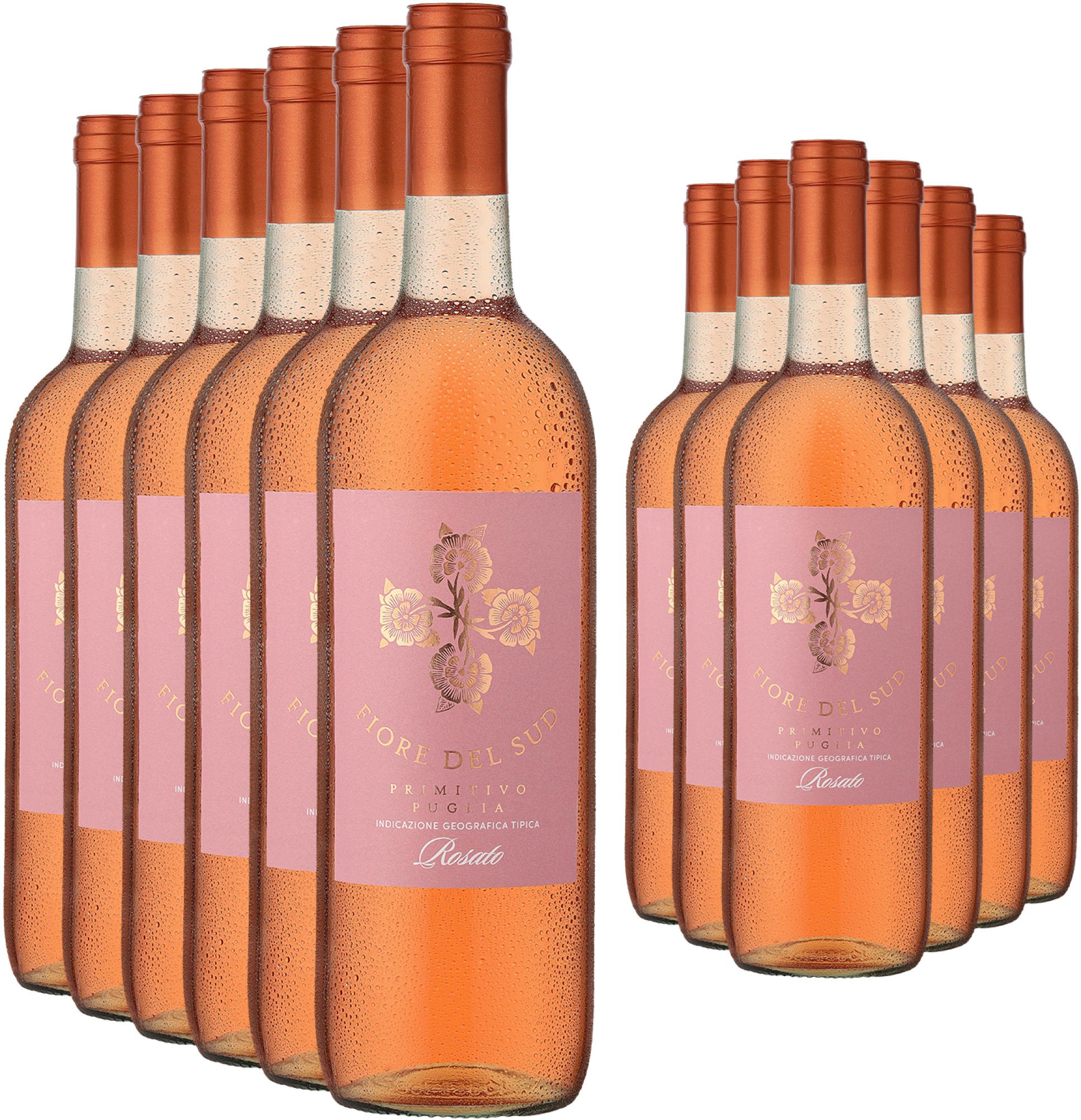 6+6-PAKET Fiore del Sud Primitivo Rosato 2024