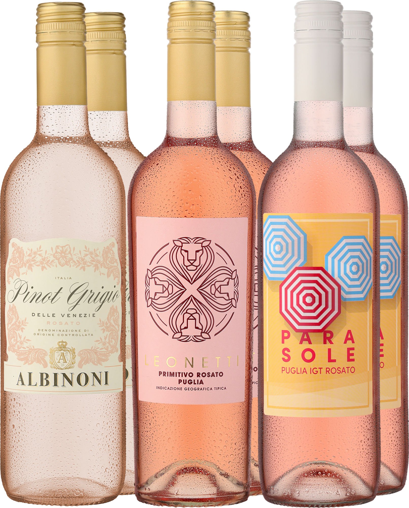 6er-Probierpaket »Italienische Rosé-Bestseller«