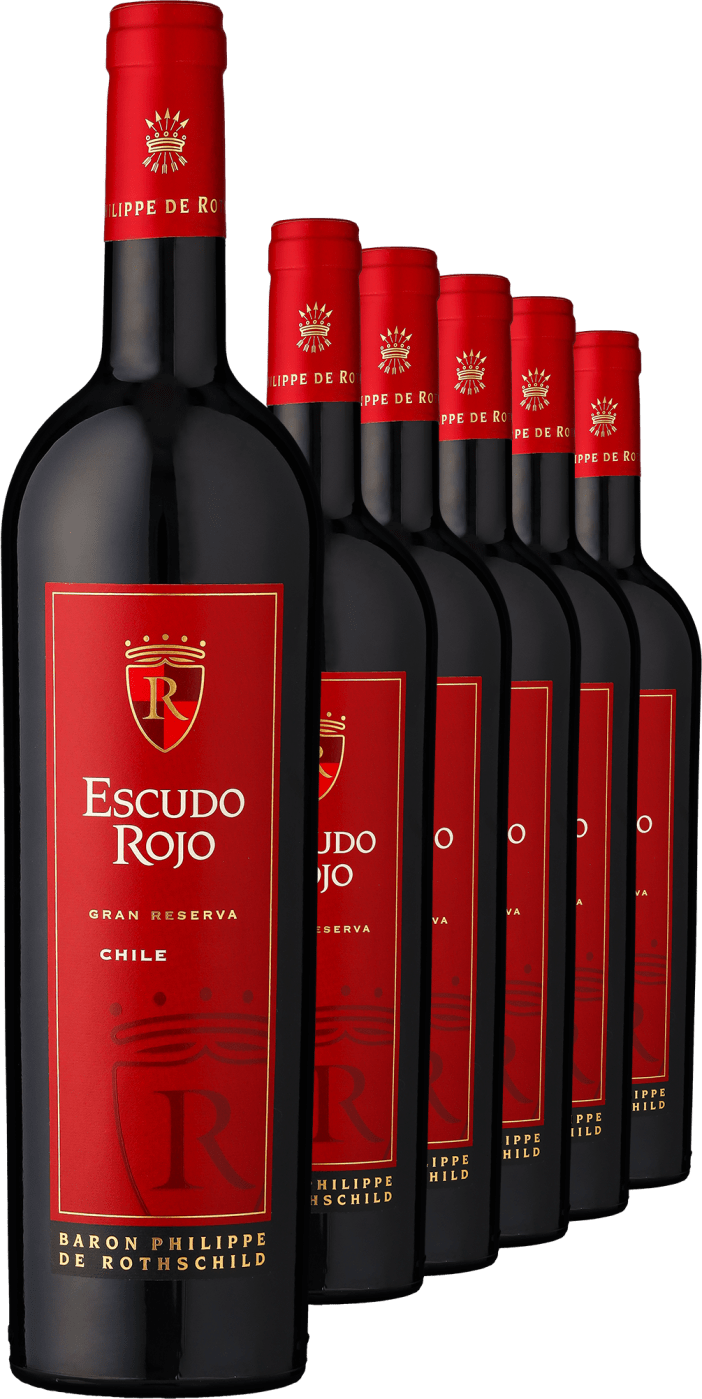 4002859983677 - 2019 Rothschild Escudo Rojo Gran Reserva im 6er-Vorratspaket