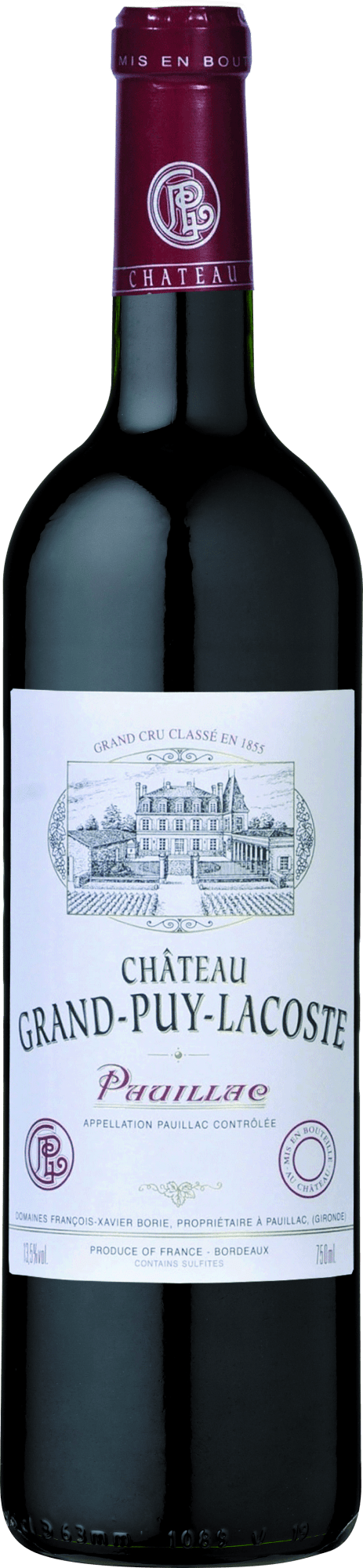 CHÂTEAU GRAND PUY LACOSTE - Château Grand-Puy-Lacoste
