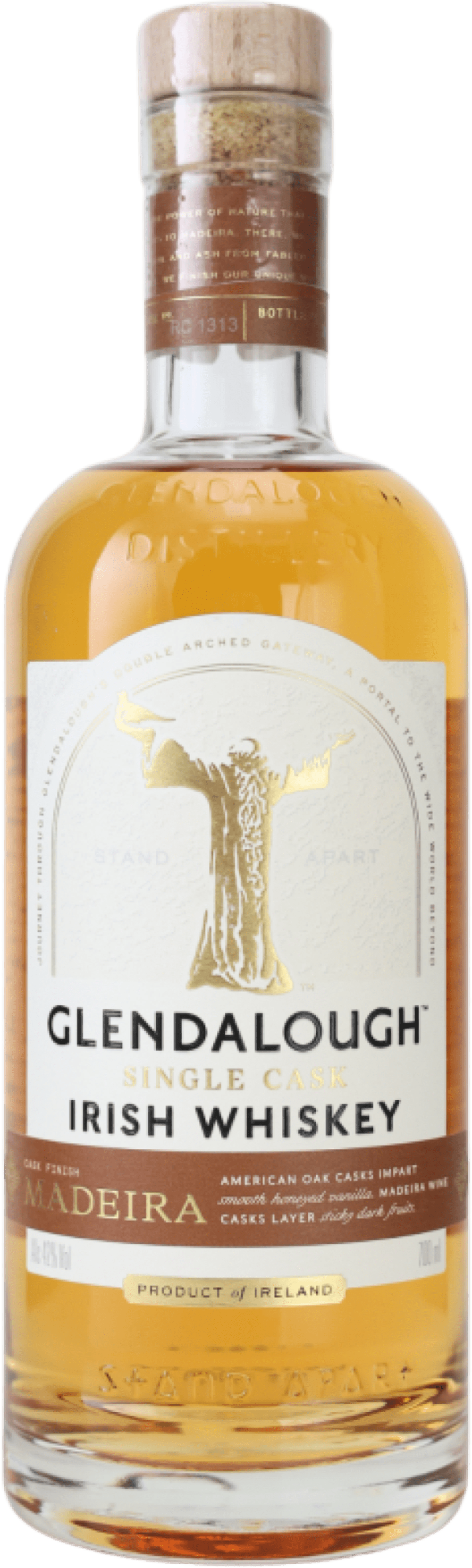 Glendalough Madeira Single Cask Irish Whiskey