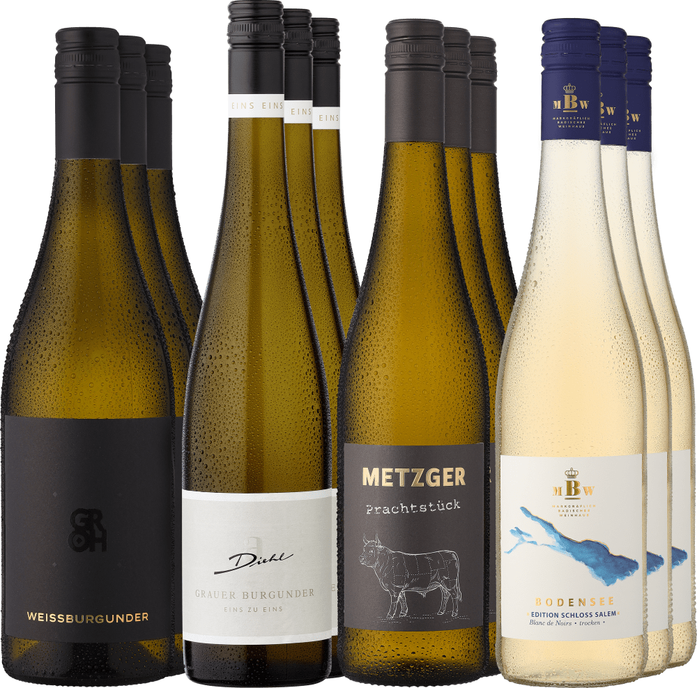 12er-Probierpaket »Burgundervielfalt«