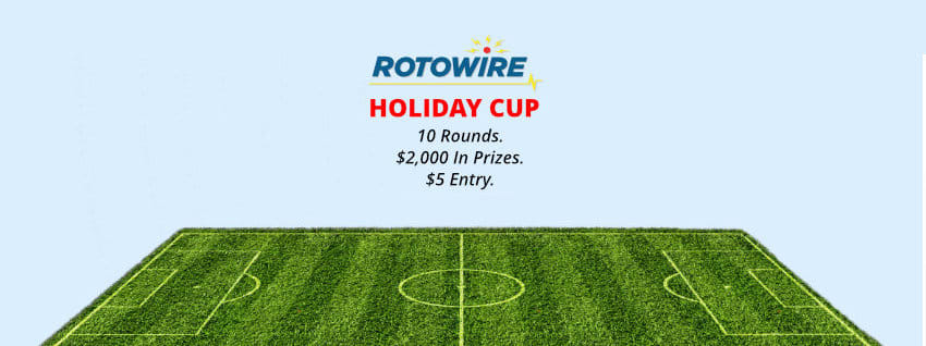 Yahoo DFS Soccer: Introducing the RotoWire Holiday Cup