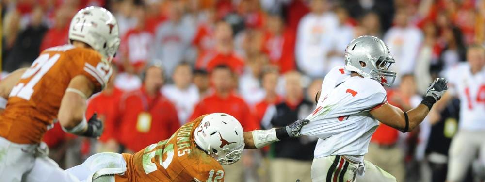 DraftKings Promo Code Awards Bet $5, Get $200 in Bonus Bets for Ohio State-Texas Odds