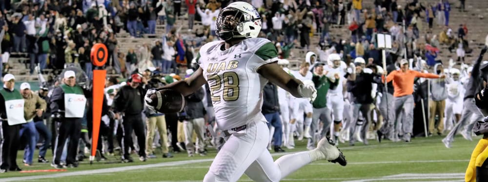 DraftKings College Football: Showdown Slate: UAB vs. Northern Illinois