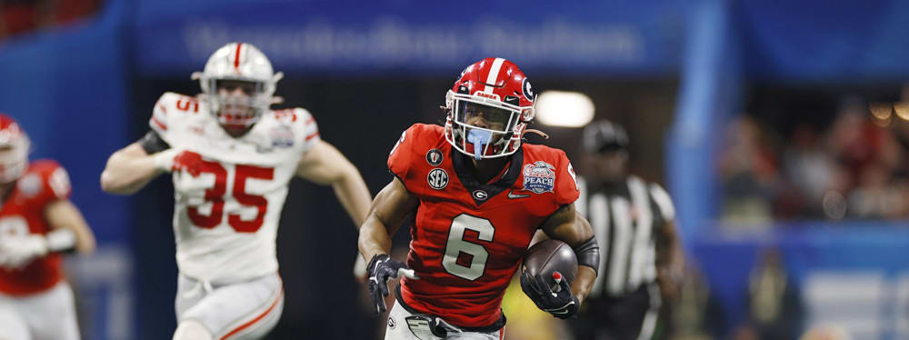 DraftKings College Football DFS Picks: Showdown Slate Plays and Strategy for Georgia vs. TCU