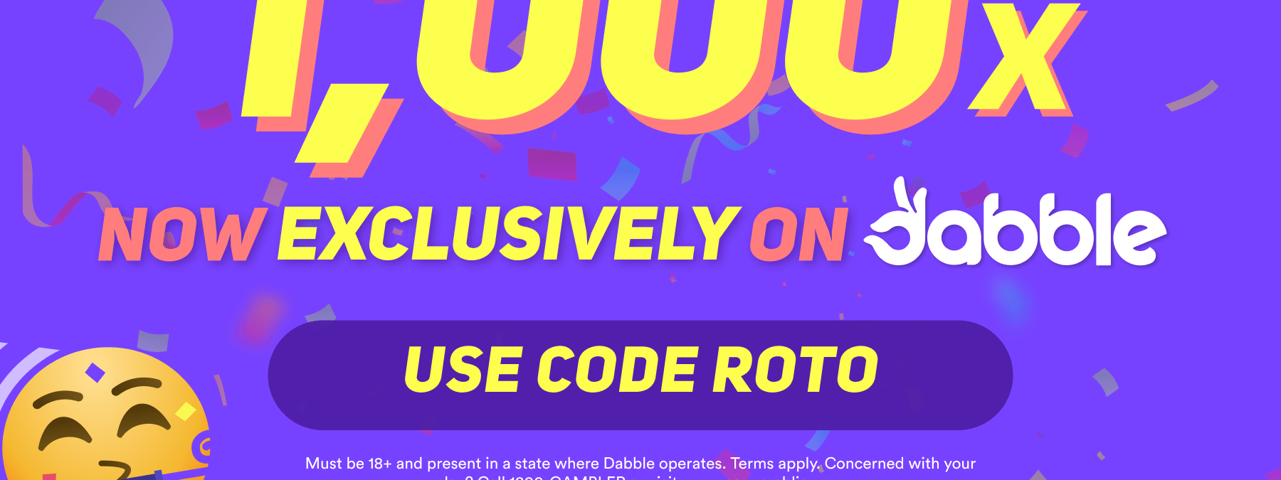 Dabble Fantasy Promo Code ROTO: Get A $10 Sign-Up Bonus
