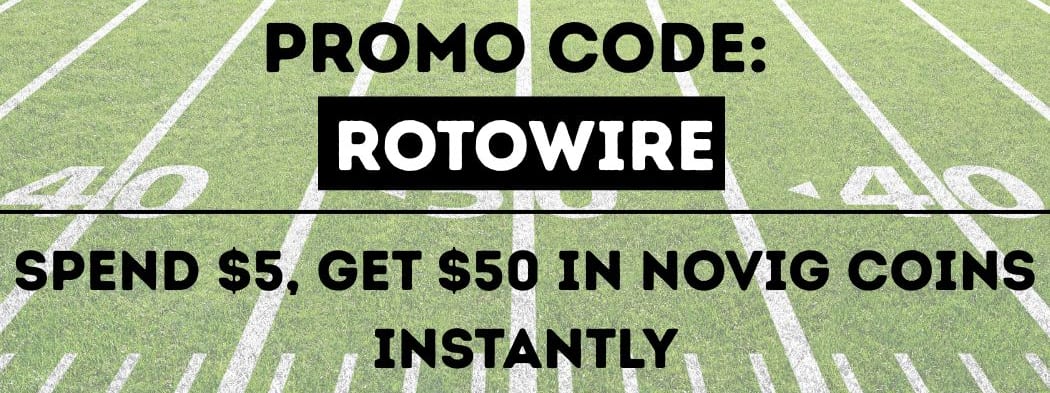 Novig Promo Code ROTOWIRE: Spend $5 Get $50 in Novig Coins (Mar. 7)