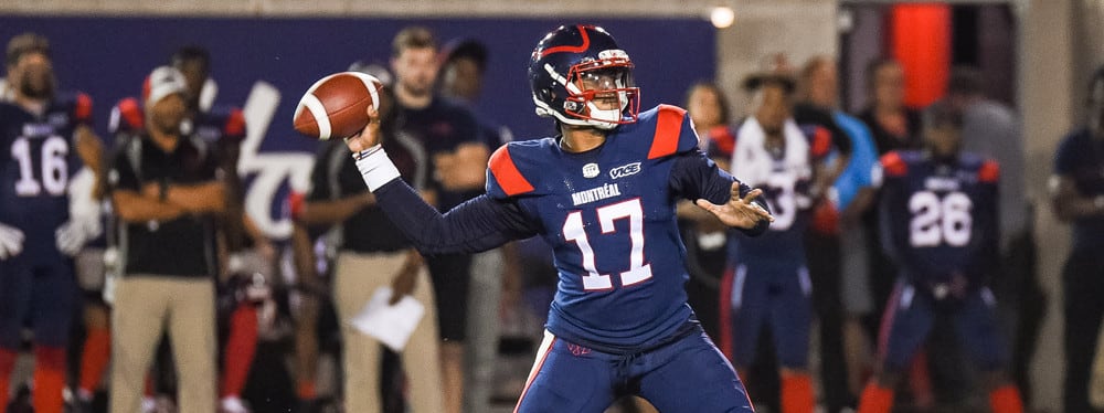 DraftKings CFL: Week 9 Value Plays