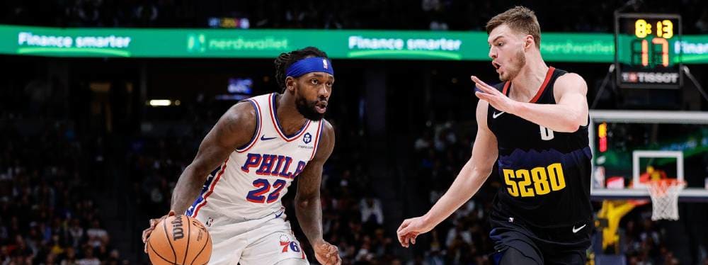 Caesars Sportsbook Promo Code ROTODYW - Double Your Winnings for 76ers-Nuggets Odds & More