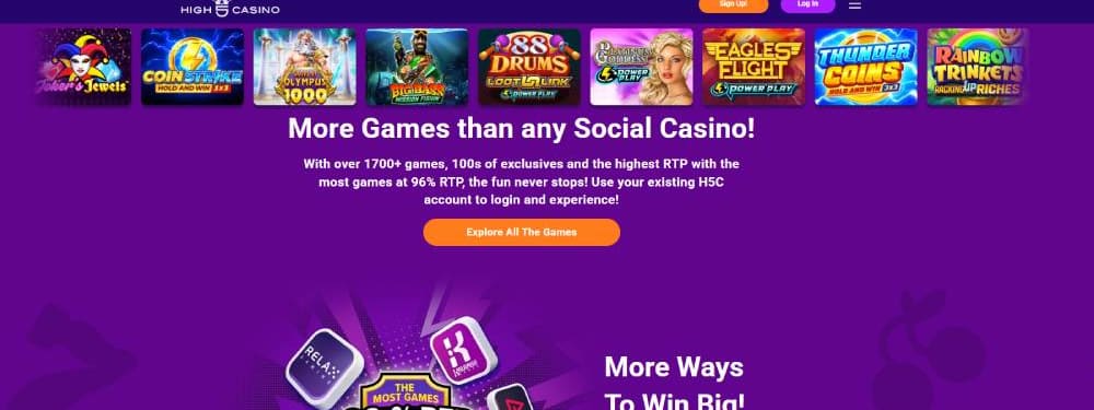 High 5 Casino Promo Code: Grab 40 SC Coins, 200 Gold Coins & More