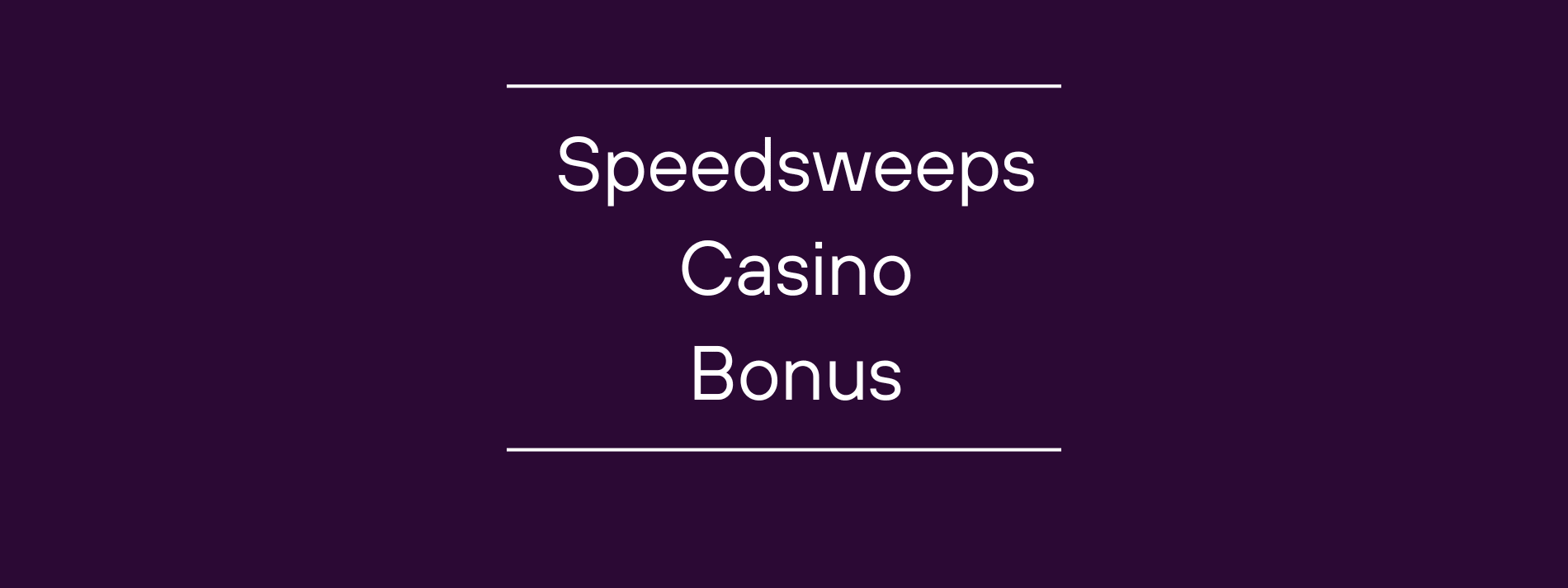 SpeedSweeps Casino Bonus: Latest Offer On Exciting Sweeps Casino for Dec