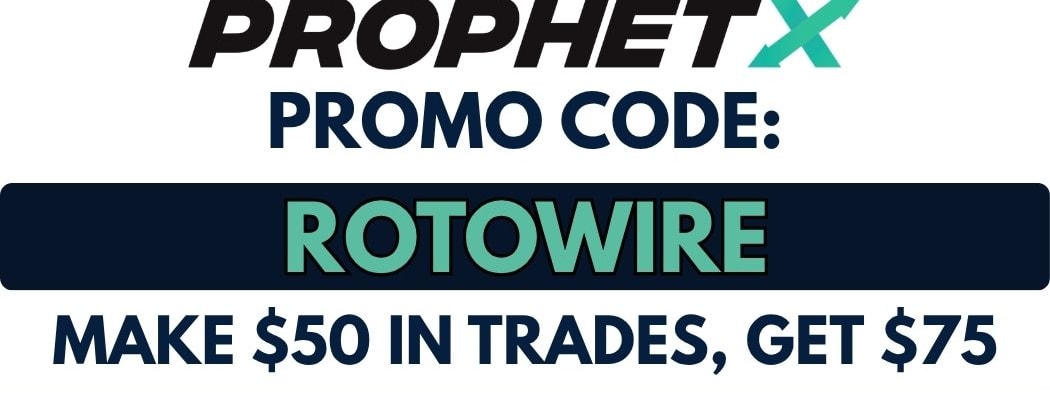 ProphetX Promo Code ROTOWIRE: Make $50 in Trades, Get $75 (October 11)